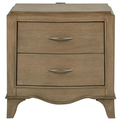 Trenton - 2-Drawer Nightstand Bedside Table - Washed Mango