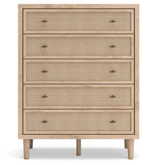 Cielden - Two-Tone - Five Drawer Wide Chest