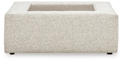 Ashbourne Estate - Oversized Accent Ottoman - Snowstone