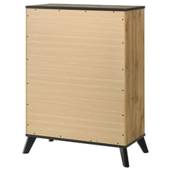 Kaywood - 4-Drawer Bedroom Chest Of Drawers - Natural Pine