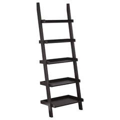 Colella - 3 Piece Storage Ladder Bookcase Set - Cappuccino