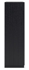 Londer - Black - Five Drawer Chest