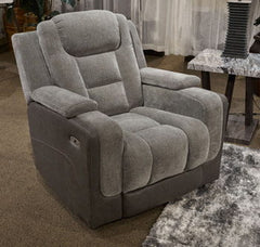 Mixed Motion - Power Recliner With Adjustable Headrest