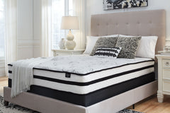 Chime 10 Inch Hybrid - White - 2 Pc. - Queen Mattress And Pillow