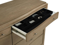 Trenton - 6-Drawer Bedroom Dresser With Mirror - Washed Mango