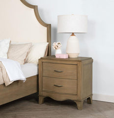 Trenton - 2-Drawer Nightstand Bedside Table - Washed Mango