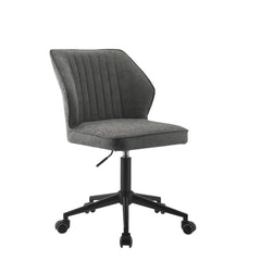 Pakuna - Office Chair - Vintage Gray PU & Black