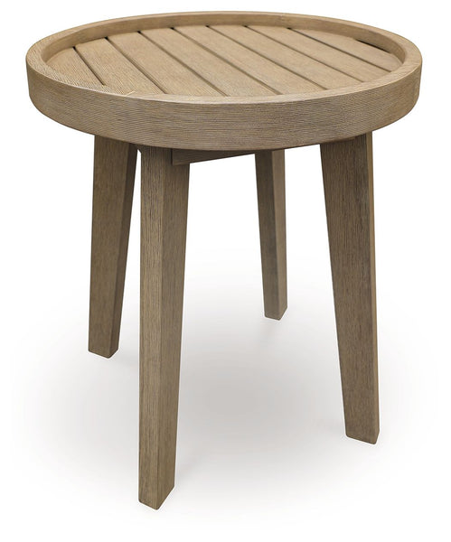 Bradstreet Bay - Beige - Round End Table