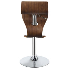 Covina - Adjustable Bar Stool - Walnut