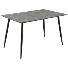 Horizon - 63" Butterfly Leaf Extension Dining Table - Gray