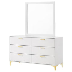 Kendall - 6-Drawer Dresser With Mirror