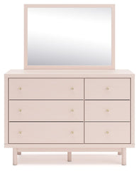 Wistenpine - Blush - Dresser And Mirror