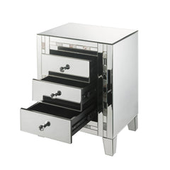 Nasa - Accent Table - Mirrored & Mother Pearl