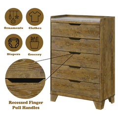 Garcia - Chest - Light Brown