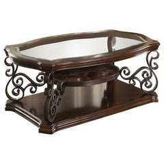 Laney - Glass Top Coffee And End Table Set