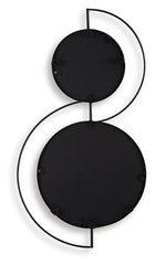 Shayham - Black - Accent Mirror