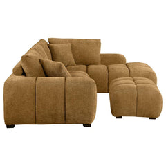 Camacho - Upholstered Sectional Sofa With Ottoman Set