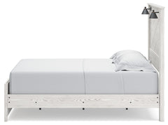 Gerridan - Panel Bed With Sconces