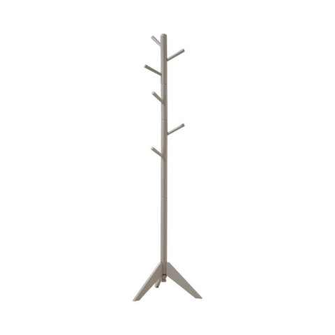 Devlin - 6 Hook Freestanding Wood Coat Rack Hat Hanger