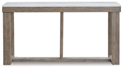 Loyaska - Brown / Ivory - Sofa Table