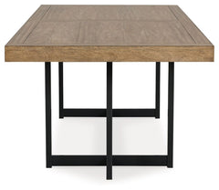 Tomtyn - Light Brown - Rectangular Dining Room Extension Table