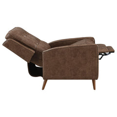 Davidson - Upholstered Tufted Push Back Recliner