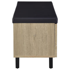 Brixton - 2-Door Padded Entryway Shoe Storage Bench
