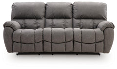 Bakerstein - Power Reclining Sofa With Adjustable Headrest - Galaxy