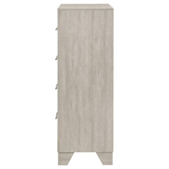Trenton - 4-Drawer Bedroom Chest Of Drawers - Rustic Cream