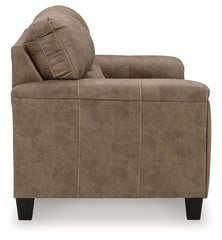 Navi - 3 Pc. - Sofa, Loveseat, Rocker Recliner - Fossil