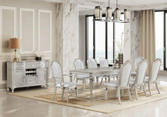 Evangeline - Extension Leaf Dining Table - Silver Oak