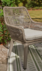 Beach Front - Arm Chair With Cushion (Set of 2) - Beige