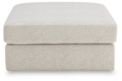 Kestrie - Oversized Accent Ottoman - Feathered