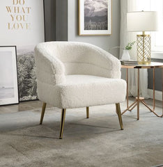 Trezona - Accent Chair - White