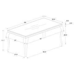 Carone - Rectangular Dining Set