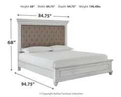 Kanwyn - Upholstered Panel Bed
