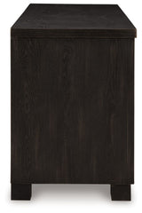 Galliden - Extra Large TV Stand - Black