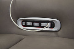 5Z-Comfort - Relaxation - Power Reclining Loveseat with Console / Adj Headrest