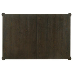 Reseda - 81" Extension Leaf Dining Table - Ash Brown