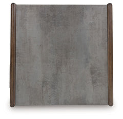 Kallenny - Square Cocktail Table - Brown / Gray