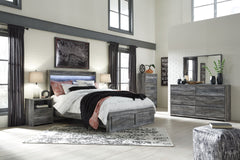 Baystorm - Gray - One Drawer Night Stand