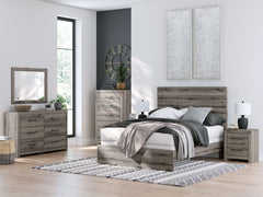 Graystorm - Brown Gray - Six Drawer Dresser