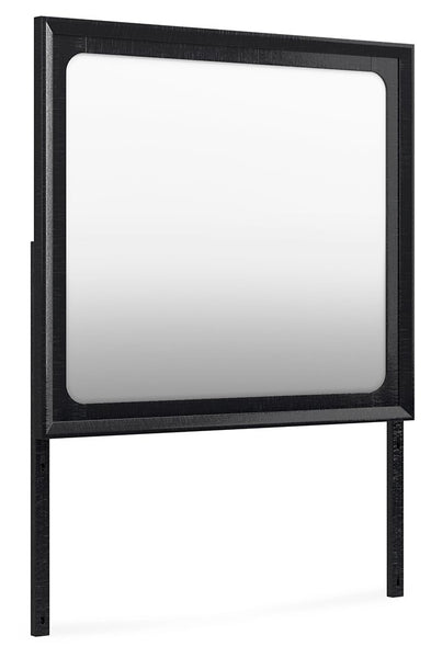 Londer - Black - Bedroom Mirror