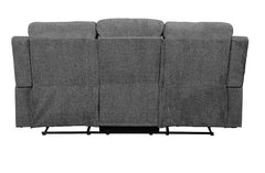 Kalen - Motion Sofa - Gray Chenille