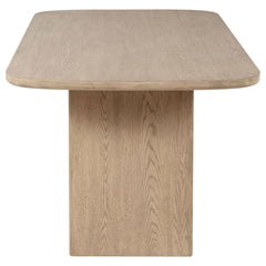 Kailani - Cane Counter Height Storage Dining Table - Beige Oak