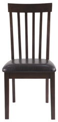 Hammis - Dark Brown - Dining UPH Side Chair (Set of 2)