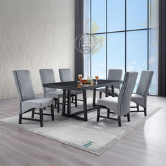 Kini - Dining Table - Black Finish