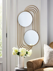 Warrenley - Gold Finish - Accent Mirror