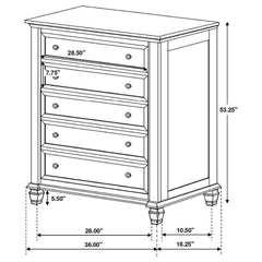 Sandy Beach - Storage Bed Bedroom Set