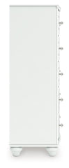 Kozlani - Five Drawer Chest - White